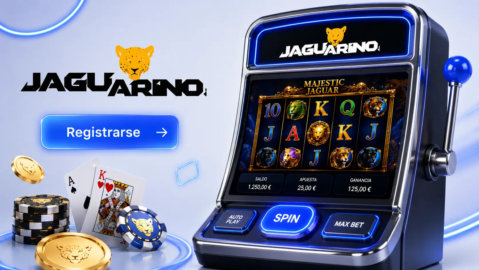 Guía de Registro y Acceso en Jaguarino Casino